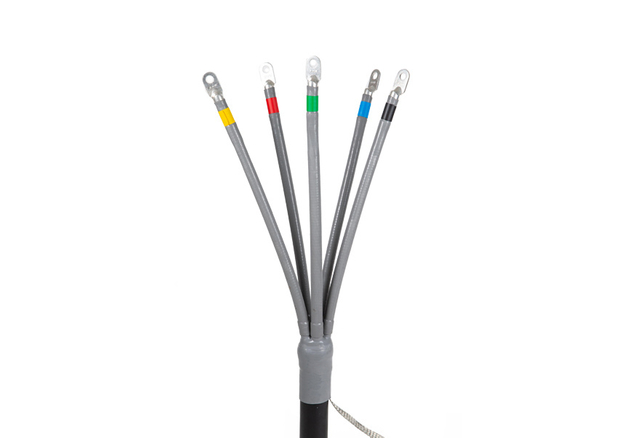 Xlpe кабельный аксессуар 26/35 кВ три ядра холодного сжимаемого закрытия в помещении