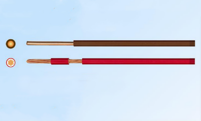 Без галогена H07Z-U/R Power Wire 450/750 В с медным проводником для повышения безопасности